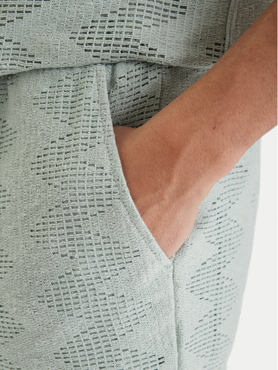 Guess Guess Pantaloncini di tessuto M6GD29 K3237 Verde Regular Fit