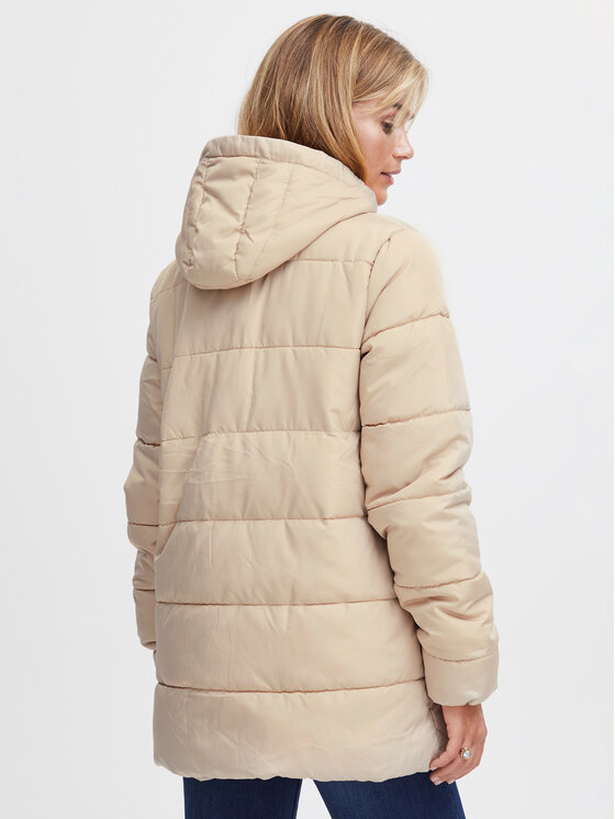 Fransa Fransa Зимно яке 20612164 Бежов Regular Fit