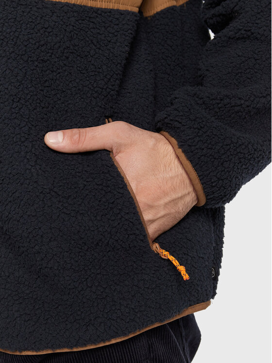 Wrangler Wrangler Giacca di transizione Fz Camp Fleece W6G2EZB08 112324307 Blu scuro Regular Fit