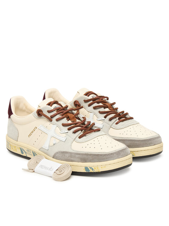Premiata Premiata Sneakersy BSKT CLAY VAR 7616 Bílá