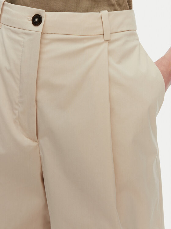Tommy Hilfiger Tommy Hilfiger Bermudų šortai WW0WW44764 Smėlio Relaxed Fit