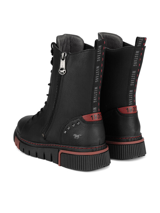 Mustang Mustang Stiefeletten 1502-502 Schwarz
