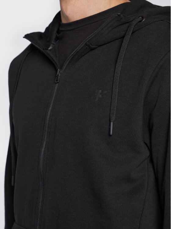 4F 4F Felpa H4Z22-BLM353 Nero Regular Fit