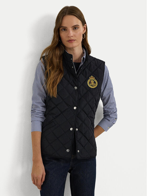 Gilet ralph lauren bleu on sale