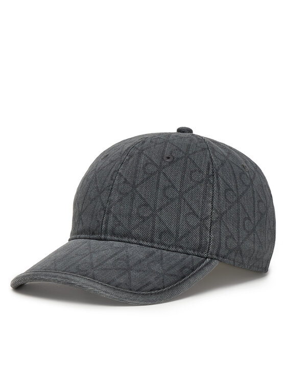 Calvin Klein Calvin Klein Baseball sapka Denim Emblem Burnout LV04F5042G Szürke