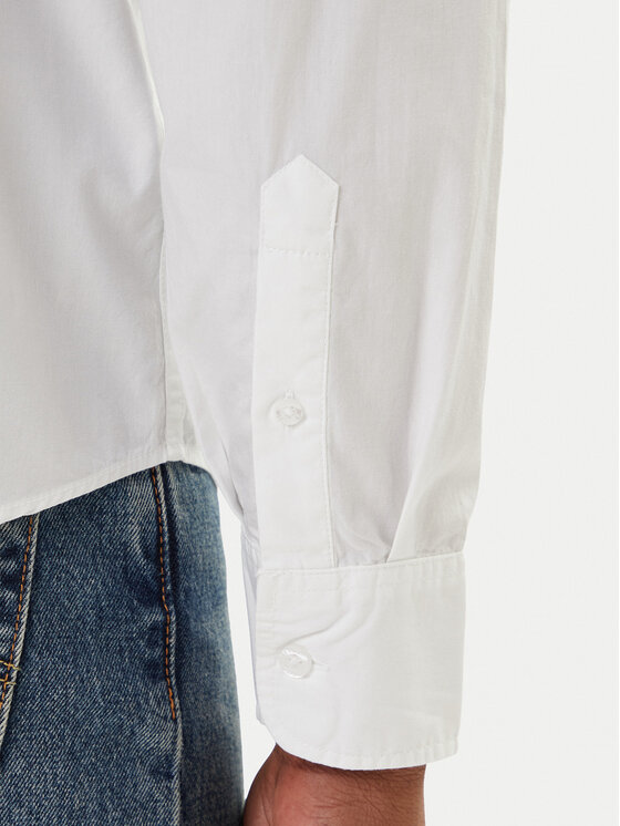 Mustang Mustang Särk Canton 1016951 Valge Slim Fit