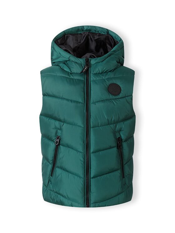 minoti minoti Kamizelka 33GILET502 Zielony Regular Fit