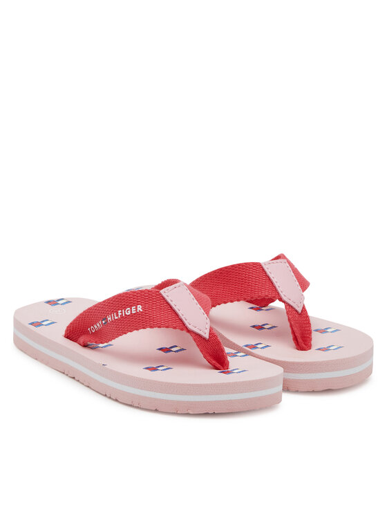 Tommy Hilfiger Tommy Hilfiger Japonki T3A8-33807-0058X M Różowy