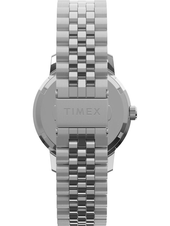 Timex Timex Zegarek TW2Y47600 Srebrny