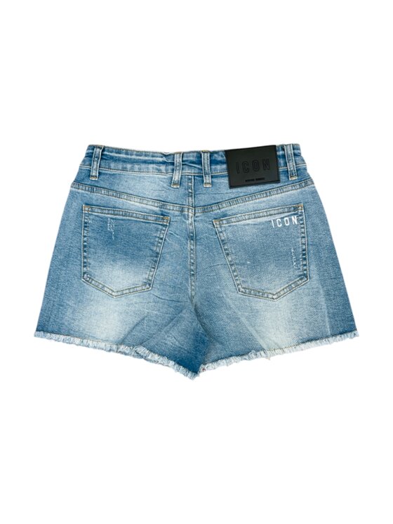 Icon Icon Szorty igds00578 Turkusowy Regular Fit