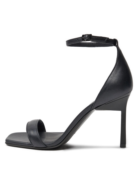 Calvin Klein Calvin Klein Sandaalid Heel Sandal 90 Pearl Lth HW0HW02066 Must