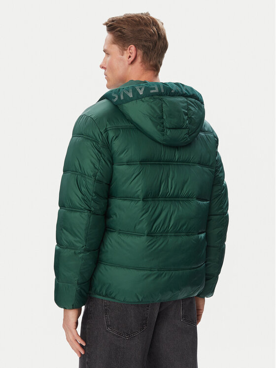 Tommy Jeans Tommy Jeans Zimska jakna DM0DM22044 Zelena Regular Fit