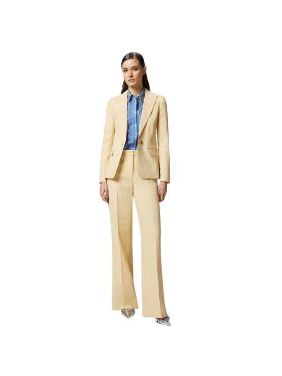 PINKO PINKO Chinosy 15194953023823 Żółty Regular Fit