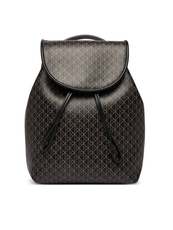 Calvin Klein Calvin Klein Batoh Emblem Aop Mini Backpack LV04F3507G Černá