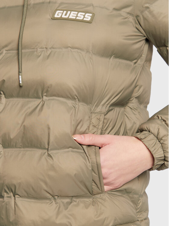 Guess Guess Μπουφάν anorak Daisy V2BL03 WEXC0 Πράσινο Regular Fit