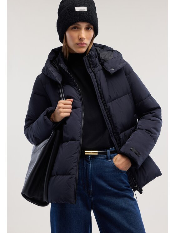 Trussardi Trussardi Giubbotto piumino F021A000505N033 Nero Regular Fit