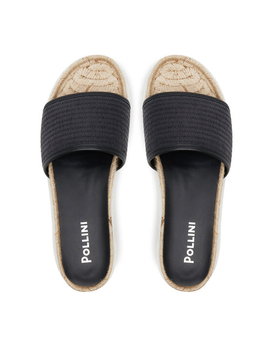 Pollini Pollini Espadrile SA28295G0MTN100A Negru