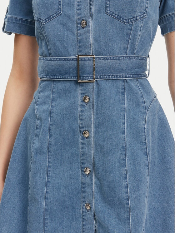 Morgan Morgan Jeans haljina 241-RIXES Plava Regular Fit