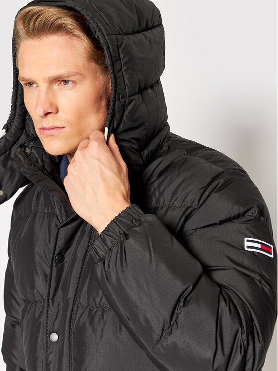 Tommy Jeans Tommy Jeans Μπουφάν πουπουλένιο Premium DM0DM11182 Μαύρο Regular Fit