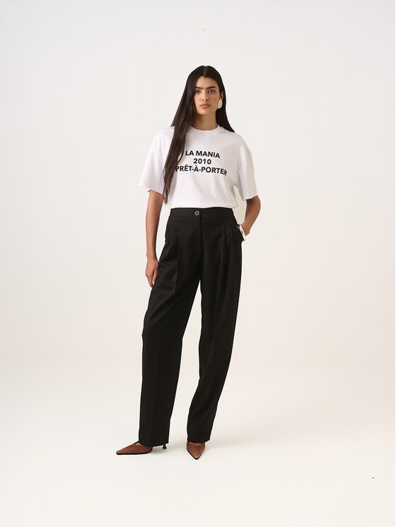 La Mania La Mania Halenka PRET A PORTER Bílá Classic Fit