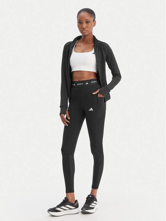 adidas adidas Tamprės TECHFIT Stash Pocket IT2282 Juoda Slim Fit