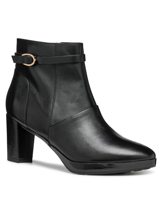 Geox Geox Škornji D Walk Pleasure 60 D46TEA 00043 C9999 Črna