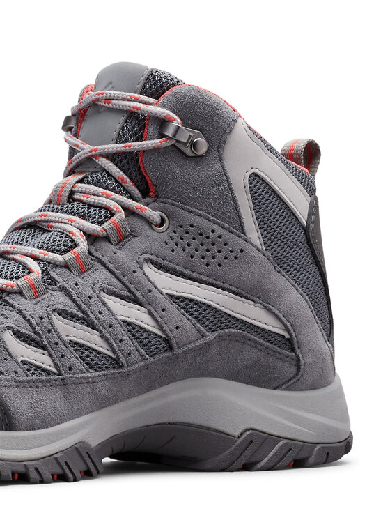 Columbia Columbia Trekking čevlji Crestwood Mid Waterproof 2099861 Siva