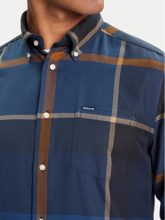 Barbour Barbour Риза Dunoon MSH4980TN54 Тъмносин Regular Fit