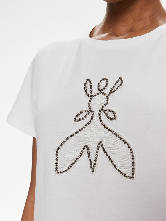 Patrizia Pepe Patrizia Pepe T-Shirt 8M1599/J043-W103 Λευκό Regular Fit