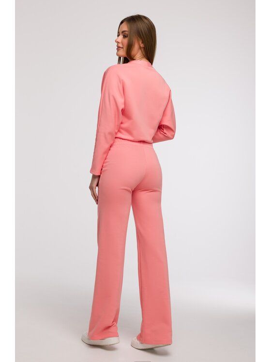 BeWear BeWear Teplákové nohavice B296 Ružová Comfortable Fit