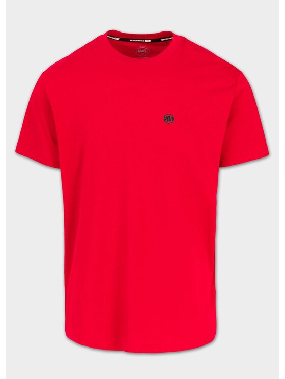 PITBULL PITBULL T-Shirt SCOTT Czerwony Regular Fit
