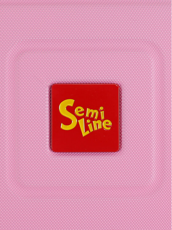 Semi Line Semi Line Valigia grande T5941-3 Rosa