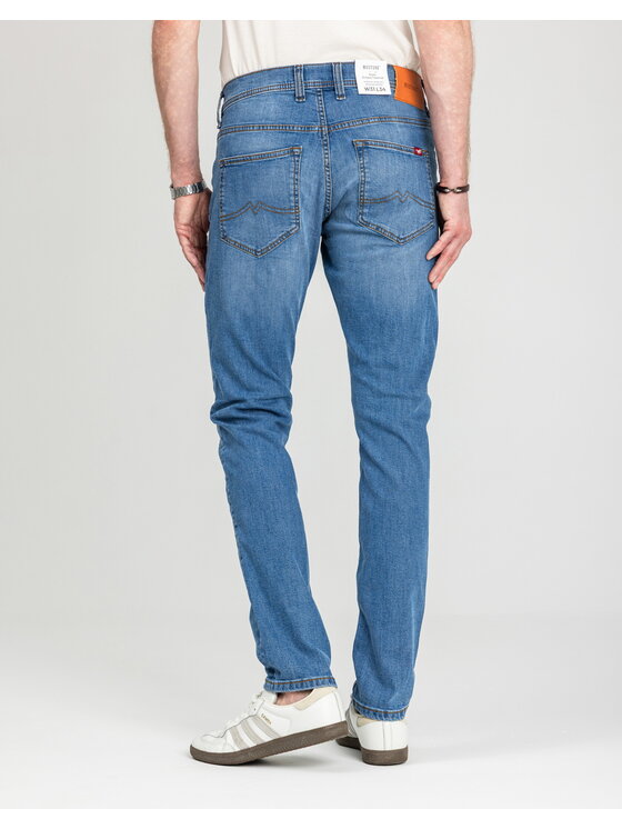 Mustang Mustang Jeansy OREGON TAPERED Niebieski Slim Fit