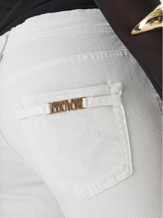 Versace Jeans Couture Versace Jeans Couture Džinsai 80HAB5K1 CEWCA Balta Skinny Fit