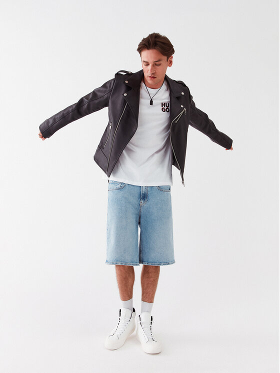 HUGO Hugo Комплект 2 тишъртки 50492550 Бял Regular Fit