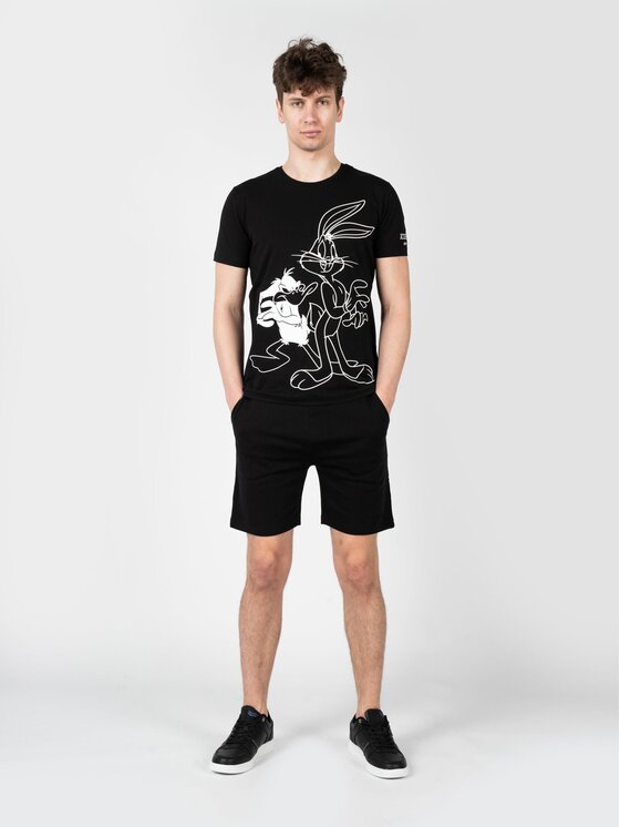 Iceberg Iceberg Šortky D0206300 Černá Regular Fit