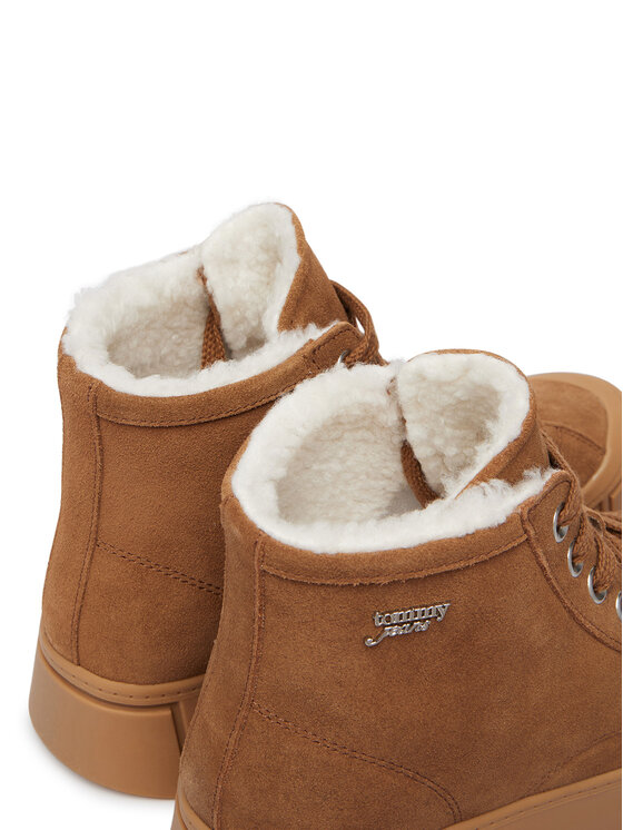 Tommy Jeans Tommy Jeans Trzewiki Tjw Platform Sneaker Mc Wl EN0EN03134 Brązowy