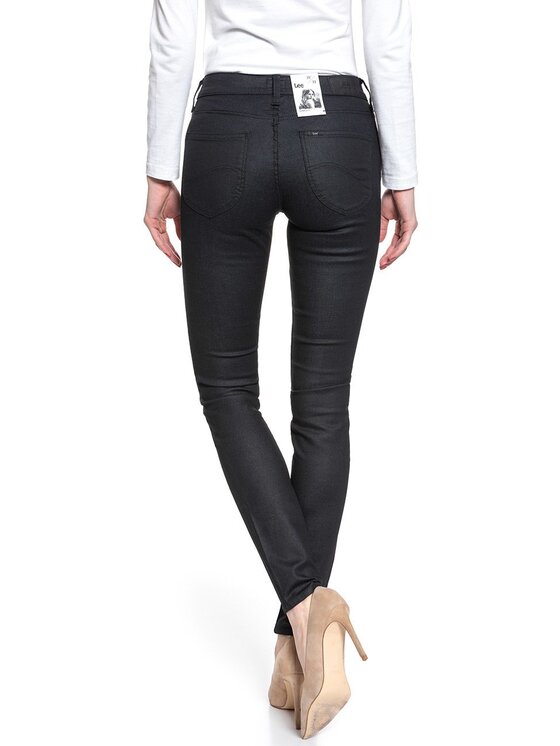 Lee Lee Jeansy SCARLETT Czarny Skinny Fit