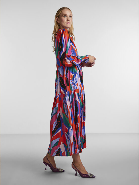 YAS YAS Rochie tip cămașă Alira 26027838 Colorat Relaxed Fit