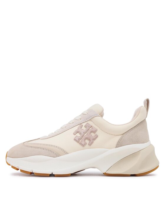 Tory Burch Tory Burch Sneakersy Good Luck Trainer 83833 Écru