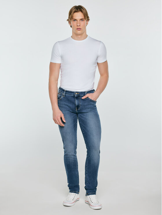 BIG STAR BIG STAR Jeansy RONAN Niebieski Slim Fit