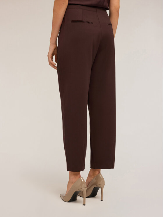 Motivi Motivi Pantaloni di tessuto P082Q004151N022 Marrone Regular Fit