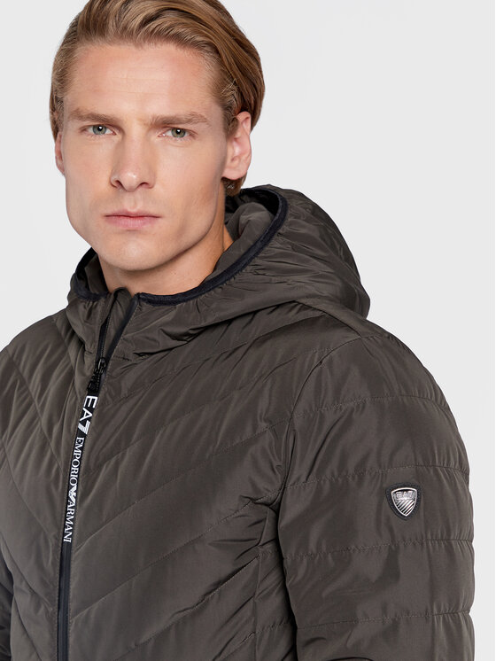 EA7 Emporio Armani EA7 Emporio Armani Giubbotto piumino 8NPB07 PNE1Z 1866 Verde Regular Fit
