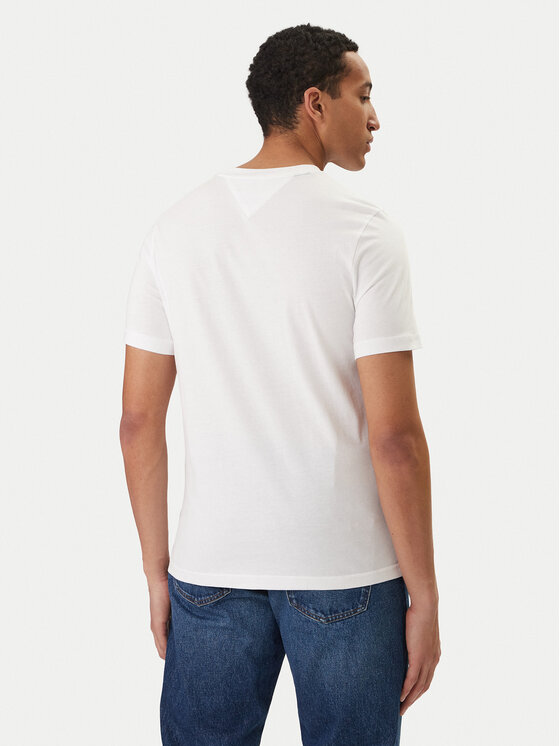 Tommy Hilfiger Tommy Hilfiger T-shirt Brand Love Box MW0MW42366 Bianco Regular Fit