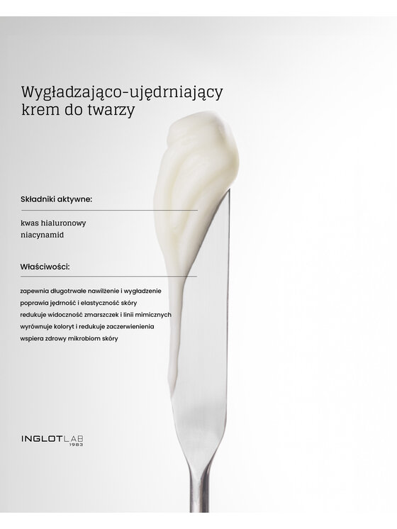 INGLOT INGLOT LAB Wygładzająco-ujędrniający Krem do twarzy
