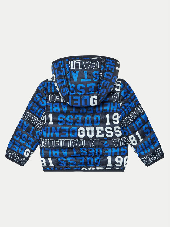 Guess Guess Vatovaná bunda N4YL05 WB310 Barevná Regular Fit