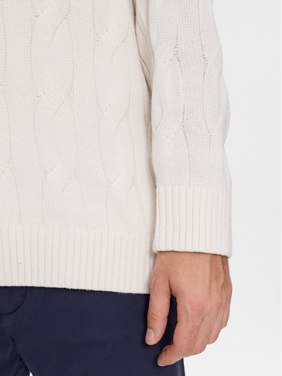 Tommy Jeans Tommy Jeans Maglione Flag DM0DM17762 Écru Relaxed Fit