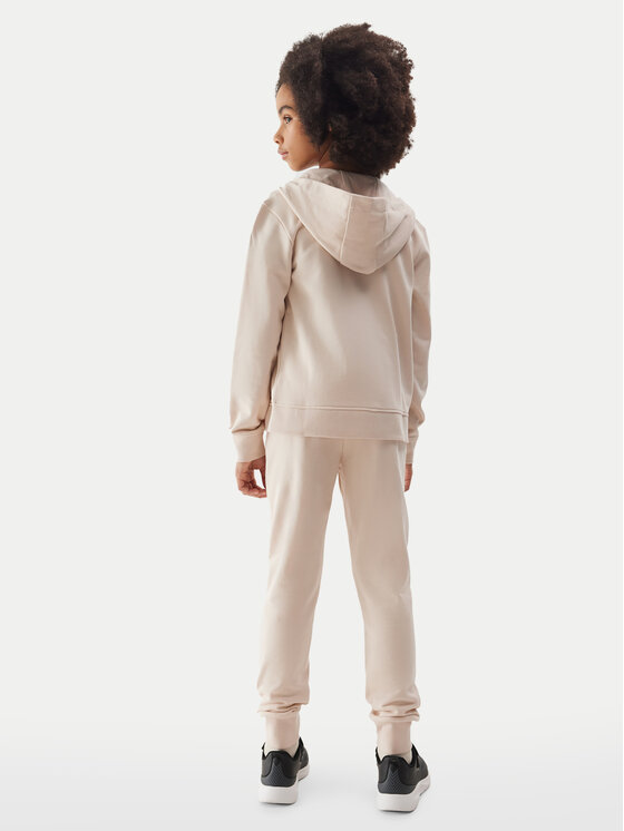 4F 4F Jogginghose 4FJWSS24TTROF587 Beige Regular Fit