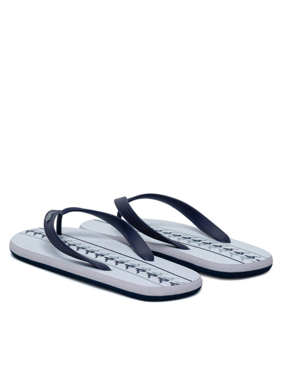Kappa Kappa В'єтнамки 371G1LW White - Blue Marine - Grey Lt Lead Кольоровий