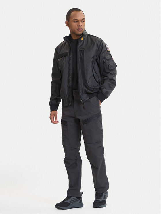 Parajumpers Parajumpers Демісезонна куртка Wes 26SMPMJKMA02 Чорний Regular Fit